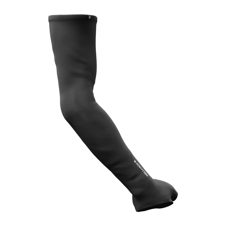 Wallhack Pro Gaming Sleeve with Glove — Black S/M shown as a complete product on a transparent background.