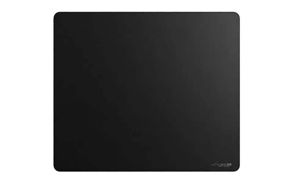 Black ARTISAN Hien FX Soft XL mousepad, viewed from above.